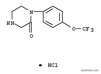 1-(4-(트리플루오로메톡시)페닐)피페라진-2-온염화물