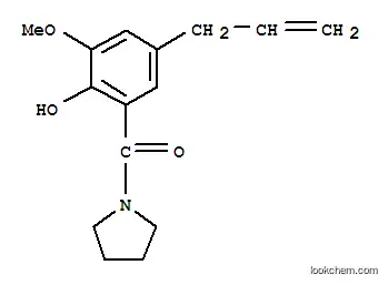 4-알릴-2-메톡시-6-(1-피롤리디닐카르보닐)페놀