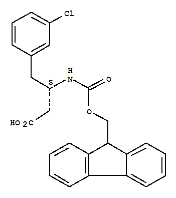 Benzenebutanoicacid,3-chloro-β-[[(9H-fluoren-9-ylmethoxy)carbonyl]amino]-,(βS)