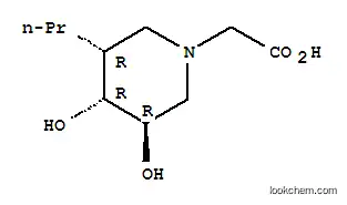 1-피페리딘아세트산, 3,4-디하이드록시-5-프로필-, (3R,4R,5R)-(9CI)