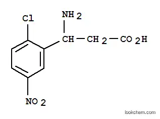 3- 아미노 -3- (2- 클로로 -5- 니트로-페닐)-프로피온산
