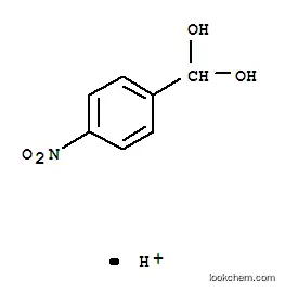 메탄디올, (4-니트로페닐)-, 공액 모노산(9CI)