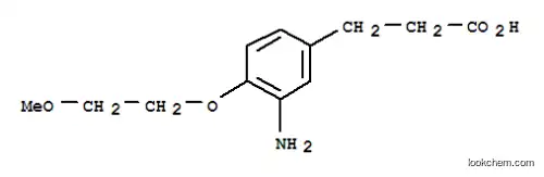 3-[3-AMINO-4-(2-METHOXYETHOXY)페닐]프로판산