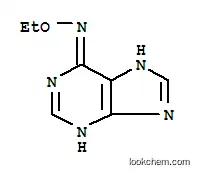 6H-퓨린-6-온, 1,7-디하이드로-, O-에틸옥심(9CI)