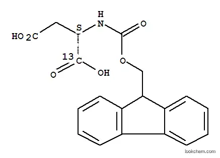 L-아스파르트산-1-13C, N-Fmoc 유도체, N-(9-플루오레닐메톡시카르보닐)-L-아스파르트산-1-13C