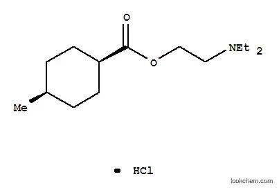 2- 디 에틸 아미노 에틸 4- 메틸 시클로 헥산 -1- 카르 복실 레이트 염산염