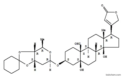 3β-[(3-O,4-O-シクロヘキシリデン-2,6-ジデオキシ-β-D-ribo-ヘキソピラノシル)オキシ]-5,14-ジヒドロキシ-19-オキソ-5β-カルダ-20(22)-エノリド