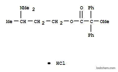 2,2- 디 페닐 -2- 메 톡시 아세트산 3- (디메틸 아미노) 부틸 에스테르 히드로 클로로 라이드