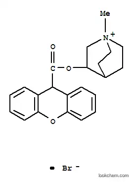 (1-메틸-1-아조니아비시클로[2.2.2]옥트-8-일) 9H-크산텐-9-카르복실레이트 브로마이드