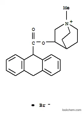 (1-메틸-1-아조니아비시클로[2.2.2]옥트-8-일) 9,10-디히드로안트라센-9-카르복실레이트 브로마이드
