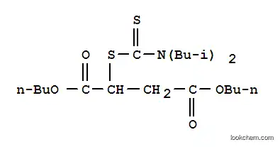 부탄디오산, 비스(2-메틸프로필)아미노티옥소메틸티오-, 디부틸 에스테르
