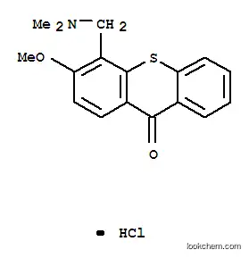 9-티옥산테논, 3-메톡시-4-(디메틸아미노메틸)-, 염산염