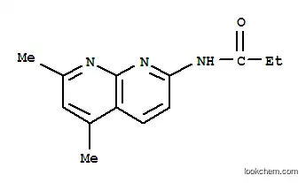 프로판아미드, N-(5,7-디메틸-1,8-나프티리딘-2-일)-(9CI)