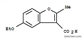 3-벤조푸란카르복실산, 5-에톡시-2-메틸-(9CI)