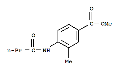Methyl4-butylacetamino-3-methylbenzoate