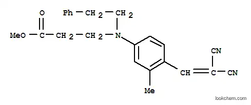 메틸 N-[4-(2,2-디시아노비닐)-m-톨릴]-N-페네틸-베타-알라니네이트