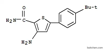3-아미노-5-[4-(TERT-부틸)페닐]티오펜-2-카르복스아미드