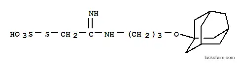 티오황산 수소 S-[2-[3-[(아다만탄-1-일)옥시]프로필아미노]-2-이미노에틸] 에스테르
