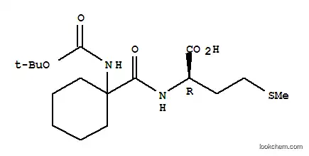 D-메티오닌, N-[[1-[[(1,1-디메틸에톡시)카르보닐]아미노]시클로헥실]카르보닐]-(9CI)