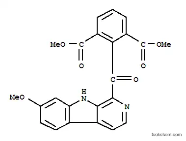 2-[(7-메톡시-9H-피리도[3,4-b]인돌-1-일)카르보닐]-1,3-벤젠디카르복실산 디메틸 에스테르