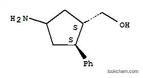 시클로펜탄메탄올, 4-아미노-2-페닐-, (1R,2R)-rel-(9CI)