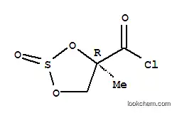 1,3,2-디옥사티올란-4-카르보닐 클로라이드, 4-메틸-, 2-옥사이드, (4R)-(9CI)