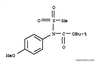 카르밤산, (4-메톡시페닐)(메틸술포닐)-, 1,1-디메틸에틸 에스테르 (9CI)