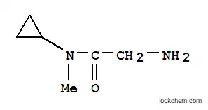 아세트아미드, 2-아미노-N-시클로프로필-N-메틸-(9CI)
