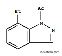 1H-인다졸, 1-아세틸-7-에틸-(9CI)