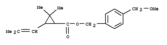 2,2-Dimethyl-3-(2-methylpropyl)cyclopropanecarboxylicacidp-(methoxymethyl)benzylester