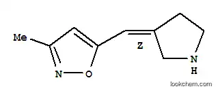 이속사졸, 3-메틸-5-[(Z)-3-피롤리디닐리덴메틸]-(9CI)