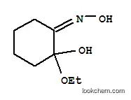 사이클로헥사논, 2-에톡시-2-하이드록시-, 옥심(9CI)