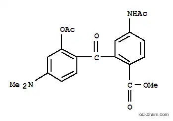 5'-아세트아미도-2-아세톡시-4-디메틸아미노-2'-메톡시카르보닐-벤조페논