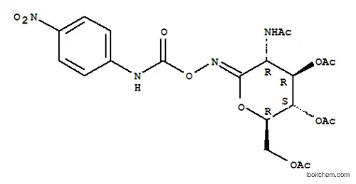 O-(2-ACETAMIDO-2-DEOXY-3,4,6-TRI-O-ACETYL-D-GLUCOPYRANOSYLIDENE)아미노 N-(4-니트로페닐)카바메이트