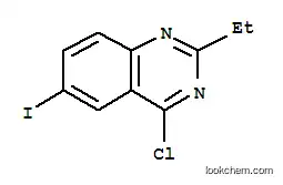퀴나졸린, 4-클로로-2-에틸-6-요오도-