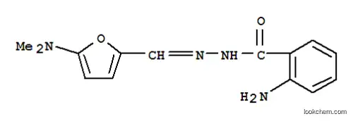 벤조산, 2-아미노-, [[5-(디메틸아미노)-2-푸라닐]메틸렌]히드라지드(9CI)