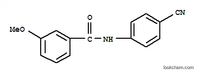 벤즈아미드, N-(4-시아노페닐)-3-메톡시-(9CI)