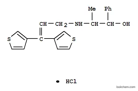 α-[1-[3,3-ジ(3-チエニル)アリルアミノ]エチル]ベンゼンメタノール?塩酸塩