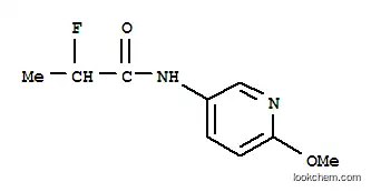 프로판 아미드, 2- 플루오로 -N- (6- 메 톡시 -3- 피리 디닐)-(9Cl)