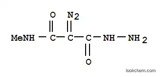프로판산, 2-디아조-3-(메틸아미노)-3-옥소-, 히드라지드