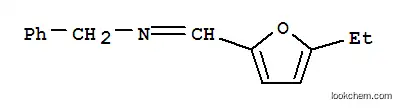 벤젠메탄아민, N-[(5-에틸-2-푸라닐)메틸렌]-(9CI)
