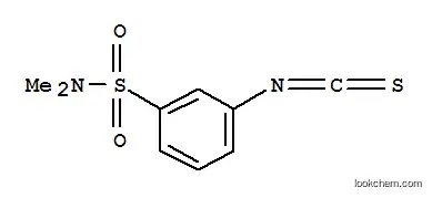 벤젠술폰아미드, 3-이소티오시아네이토-N,N-디메틸-(9CI)