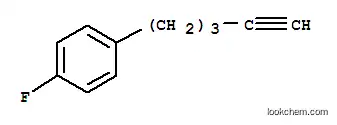 벤젠, 1-플루오로-4-(4-펜티닐)-(9CI)