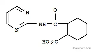 시클로헥산카르복실산, 2-[(2-피리미디닐아미노)카르보닐]-(9CI)
