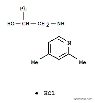 벤젠메탄올, .알파.-(4,6-디메틸-2-피리디닐)아미노메틸-, 모노하이드로클로라이드