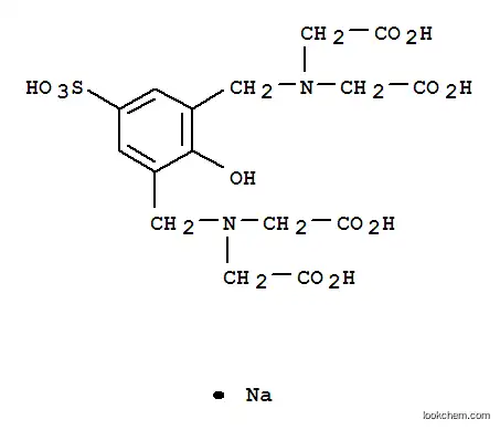 글리신, N, N- (2- 히드 록시 -5- 술포 -1,3- 페닐 렌) 비스 (메틸렌) 비스 N- (카르복시 메틸)-, 일 나트륨 염