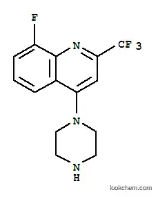 1-[8-플루오로-2-(트리플루오로메틸)퀴놀-4-일]피페라진, 97% MIN.
