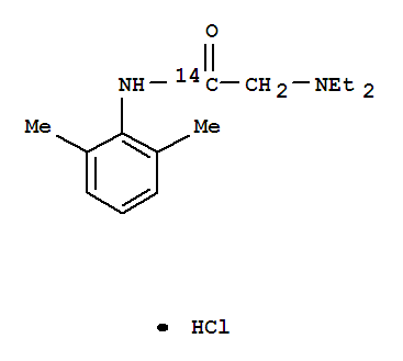 LIDOCAINE HYDROCHLORIDE, [CARBONYL-14C]