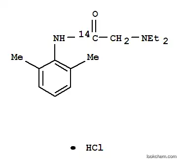 리도카인 수 소화물, [CARBONYL-14C]