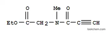 글리신, N-메틸-N-(1-옥소-2-프로피닐)-, 에틸 에스테르(9CI)